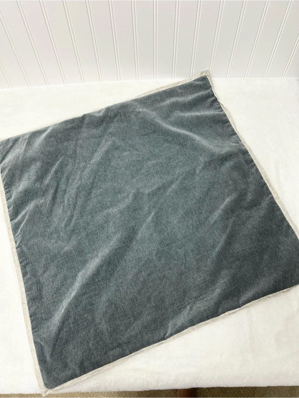 West Elm Classic Cotton Velvet pillow cover
